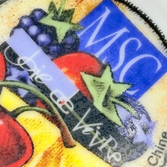 Hand-Painted Fruit-Themed Porcelain Jam Jar With Lid & Spoon‎ Set By MSC Berries - Picture 6 of 16